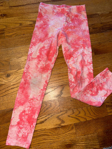 Old Navy Coral leggings discolored knee 8