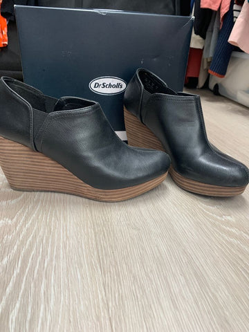 Dr Scholls Harlin Black Bootie 10 (Adult)