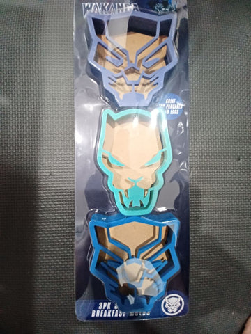 NEW Wakanda 3pk Breakfast Molds Kitchen