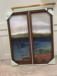 Wall art new, 2 pictures 8in x 20in tall Decor