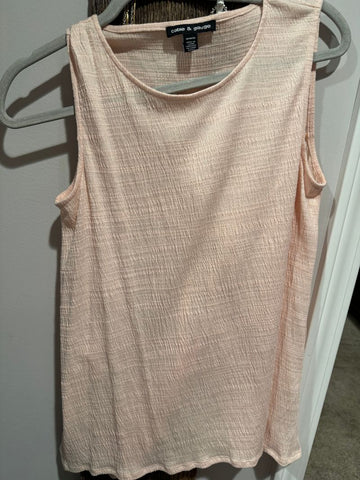 Cable & Gauge Peach colored tank Women's - M