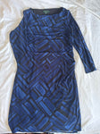 Lauren Ralph Lauren Blue and black mid length Women's 14