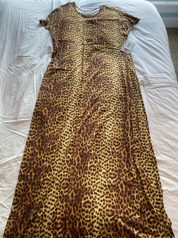 LulaRoe Brand new leopard long maxi Women's - M