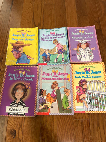 Junior B. Jones Set of 6 June B. Jones Books Early Reader