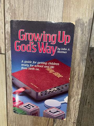 Growing up God's Way Fair to good condition Adult