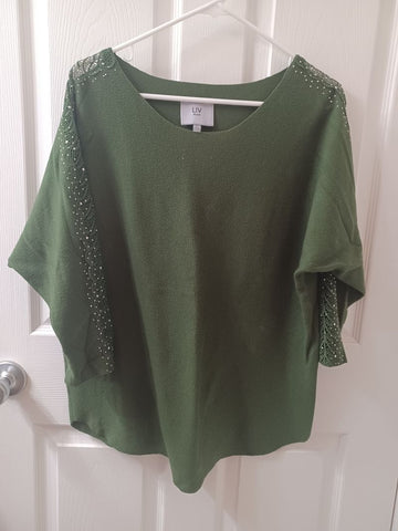 Liv Melano Stretchy knit - beautiful sleeves Women's - L