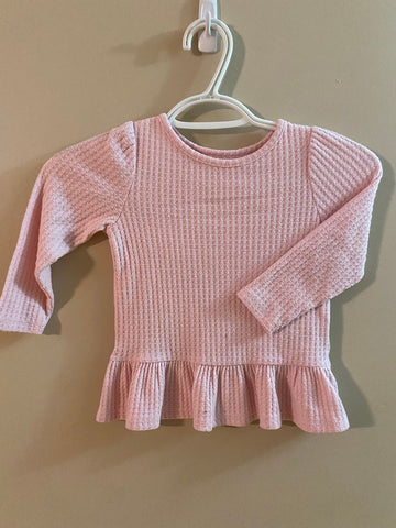 Cat & Jack Girls pink sweater shirt 3T/3