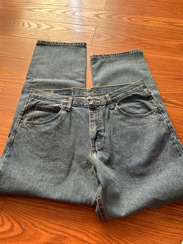 Wrangler Five Star NWT Relaxed fit stone washed 33x30 30-32