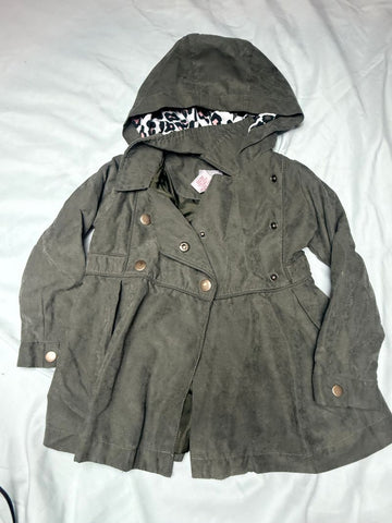 Tahari Hunter green light weight stylish wind breaker NWOT 2T