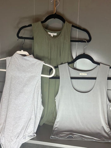 Variety 3 pc tank lot- EUC Women's - M