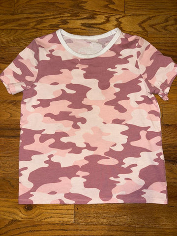 So Large pink camo Favorite Ringer Tee 12