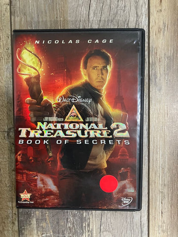National Treasure 2 dvd no scratches, plays Kids-Family Movie