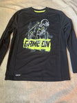 Starter Dry fit long sleeve football theme shirt 10