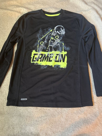 Starter Dry fit long sleeve football theme shirt 10