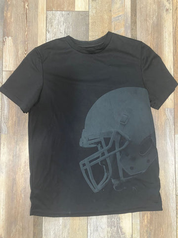 TEK Gear Black with football helmet - SIZE 18/20 18-20