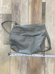 Women's gray purse long strap Bag