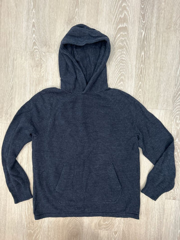 J Crew sweater Hooded, wool/cotton blend Men's - M
