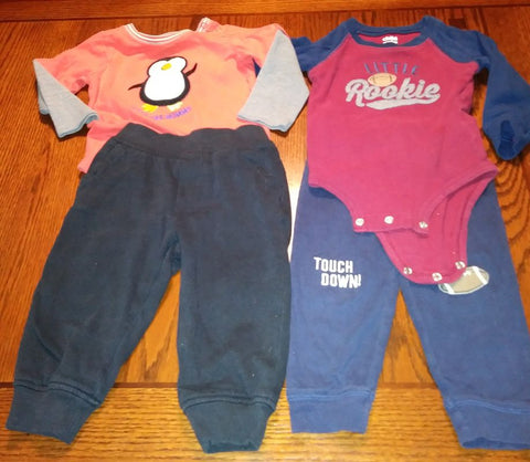 variety 2 outfits 18 Months