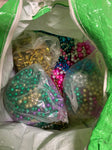 Bag of Mardi Gras beads Big!  At least 10lbs Many new in package Miscellaneous