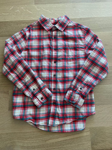 Cat and jack plaid flannel size 10/12 10