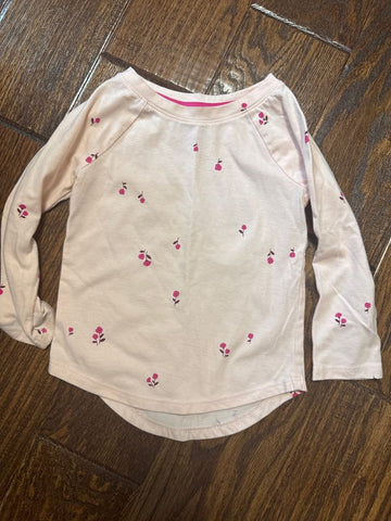Cat and Jack Pink flower shirt 2T