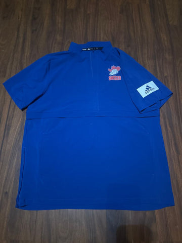 Adidas Colonel Soccer short sleeved 1 quarter zip pullover Men's - L