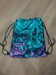 Sequins knapsack About 24 in tall Bag