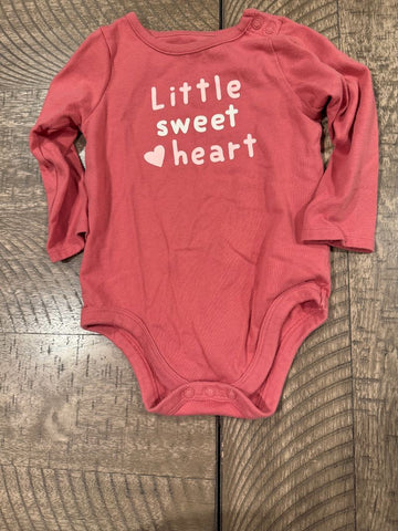 Granamials Sweetheart rust onsie 18 Months