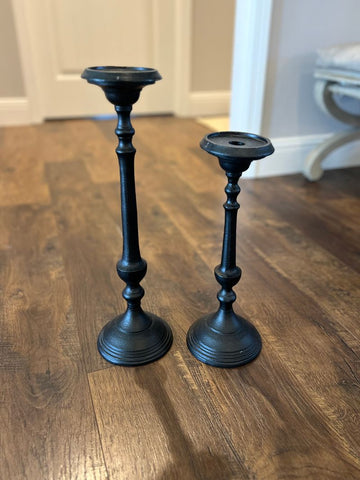 Kirklands candlesticks set candlesticks 14" & 17.5" Decor