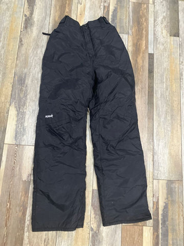 SkiGear black snow pants Waist size 26-28 26-28
