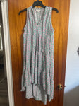 Umgee Green and pink floral dress Women's - L