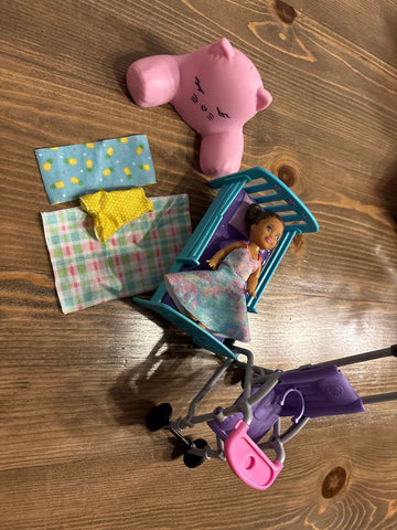 Barbie Lot Dolls and Accessories