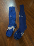 Adidas Soccer Socks 2 pair Adidas Socks, size large, fits shoe size 7-9 Ball Sports