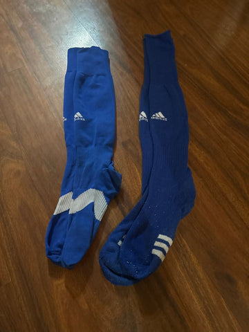 Adidas Soccer Socks 2 pair Adidas Socks, size large, fits shoe size 7-9 Ball Sports