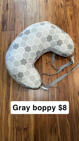Boppy Gray Feeding