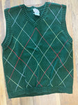BOYS Green sweater vest Talbots kids - SIZE 8/10 8