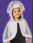 NEW Halloween Costume Hooded Cloak Rabbit Bunny One Size 2T