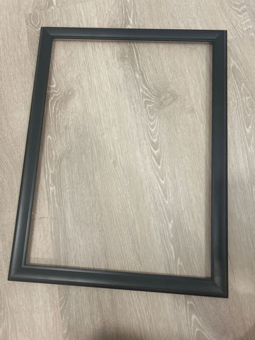 Large black wood frame 16x22 Decor