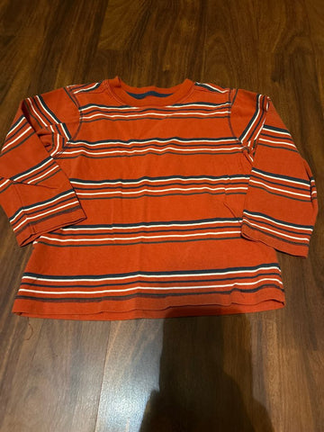 Old Navy Orange, white, navy, and geeen stripes 3T/3