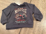 Shein Motorcycle sweatshirt 6/9mths 6-12 Months