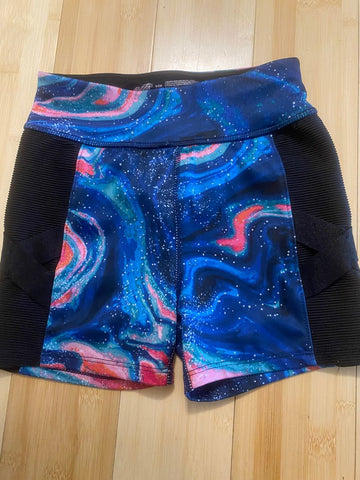 Avia Girls athletic gymnastic shorts 6T/6X