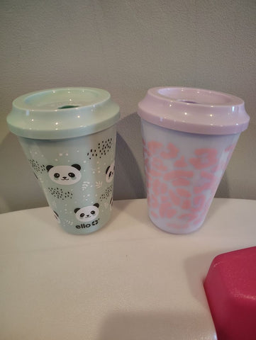 Ello Set of 2 Ello straw childs cups brand new 12oz Kitchen