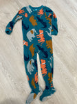 Carters Zoo  fleece zip pjs 5T/5