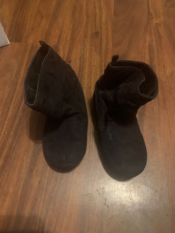 Healthplex Black Ankle Boots 8 (Lil' Kid)