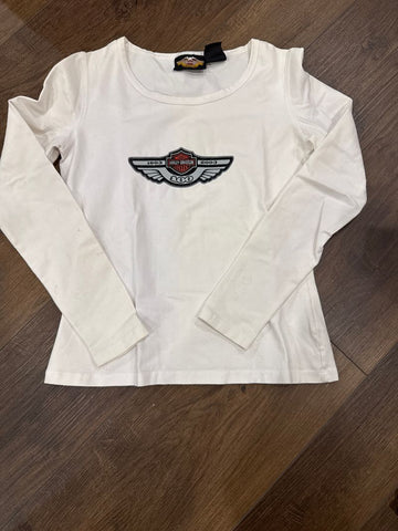 Harley Davidson Long sleeve t shirt 100 anniversary cotton and spandex Women's - XS