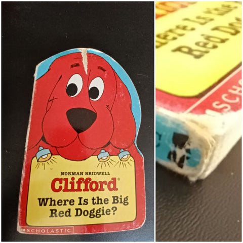 Clifford Where is the Big Red Doggie? board book Preschool (3-5 yrs)