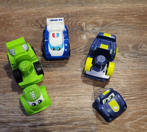 Mega blocks 3 cars Toy Vehicles