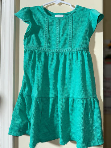 Jumping Beans Green Dress 3T/3