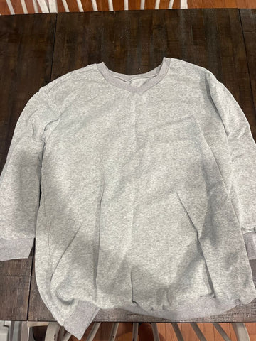 Shein Plain gray sweatshirt Women's XXXL 20