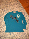 Aeropostale Teal long sleeve T-shirt good used condition size 8 boys 8